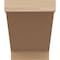 Ekena Millwork 6in. W x 8in. H x 12in. L Burlington Woodgrain TimberThane Rafter Tail, Primed Tan RFTUR06X08X12BURRCPR - alternate 5